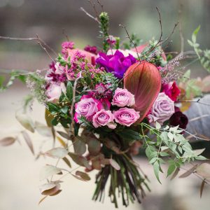Roses in the Meadow bouquet by Blue Lavender Florist London