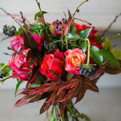 Que je t-aime, Valentine's Day bouquet by Blue Lavender Florists, London