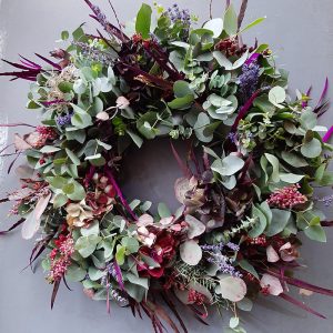 Winter Mulled Wine wreath