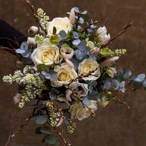 Blanc d'hiver bouquet by Blue Lavender Florist, London